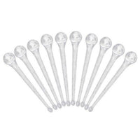 HKM-889939 Crystal Teardrop Chandelier Prisms for Wedding, Tree & Party Decorations - Set of 10