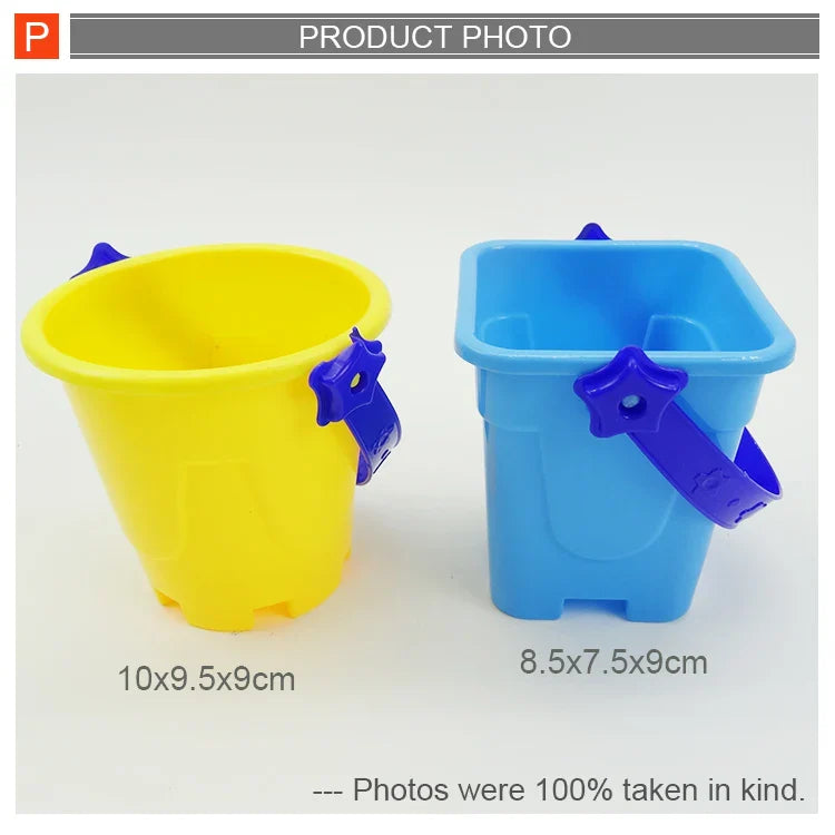 HKM-889939 Eco-Friendly Kids Beach Toys Bucket Set for Outdoor Fun - Suitable for Ages 0-7 Years