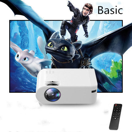 HKM-890003 HD Mobile Wifi Wireless Projector with 1080p Resolution and 16800 Brightness