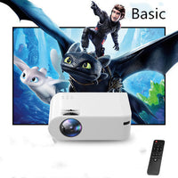 HKM-890003 HD Mobile Wifi Wireless Projector with 1080p Resolution and 16800 Brightness