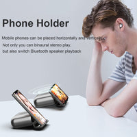 HKM-890195 Wireless Bluetooth Headset with CVC8.0 Noise Reduction and 10m Range