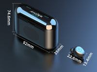 HKM-890195 Wireless Bluetooth Headset with CVC8.0 Noise Reduction and 10m Range