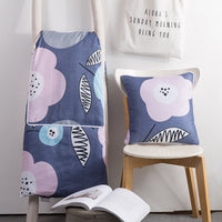 HKM-890579 Dual-Use Cushion Quilt in Modern Designs and Soft Chemical Fiber Filling