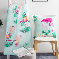 HKM-890579 Dual-Use Cushion Quilt in Modern Designs and Soft Chemical Fiber Filling
