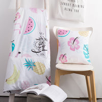 HKM-890579 Dual-Use Cushion Quilt in Modern Designs and Soft Chemical Fiber Filling