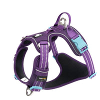 HKM-890643 Reflective Dog Harness with Hand Holding Rope - Adjustable Sizes for Small to XL Dogs