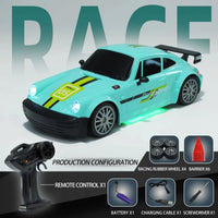 HKM-890707 4WD Electric Remote Control Off Road Drift RC Car, 1:20 Scale, Ready-to-Go for Ages 5 and Up