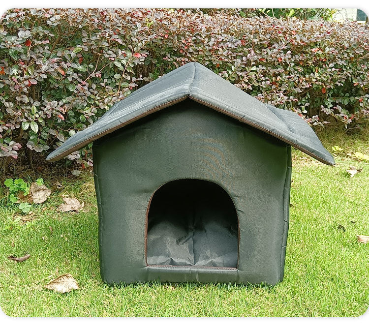 HKM-890835 Outdoor Waterproof Shelter For Stray Cats