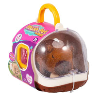 HKM-891091 Walking and Barking Capybara Stuffed Animal with Pretend Play Accessories for Kids