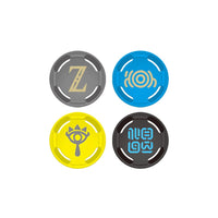 HKM-891155 Ergonomic Plastic Gamepad Rocker Protective Cap for Enhanced Gaming Experience