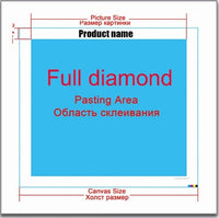 HKM-891283 5D Diamond Embroidery Animal Cross Stitch Kit for Home Decoration Craft