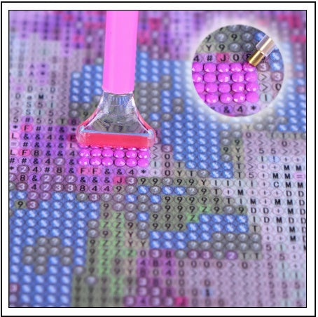 HKM-891283 5D Diamond Embroidery Animal Cross Stitch Kit for Home Decoration Craft