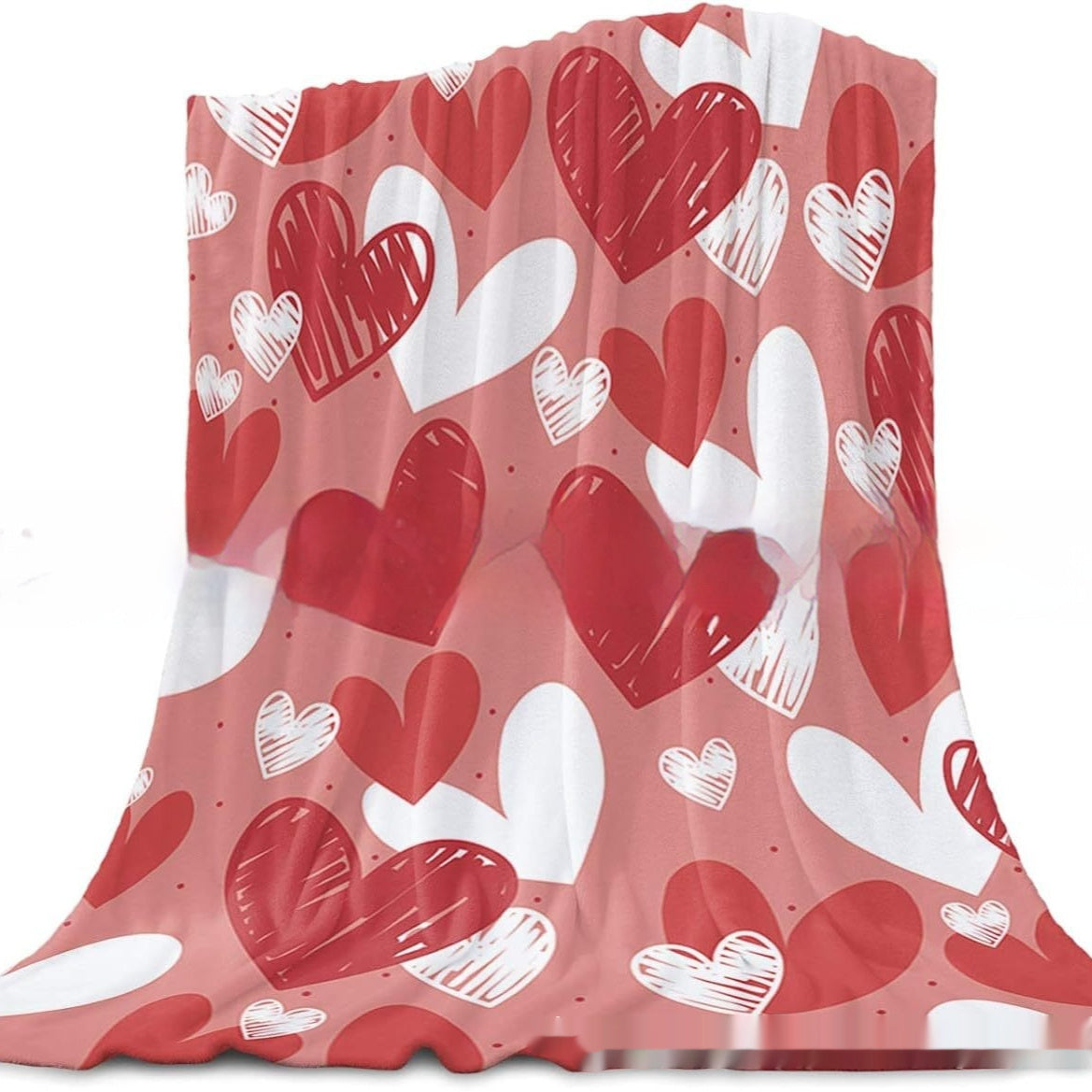 HKM-891283 Cartoon Anime Flannel Blanket for Valentine's Day and Holiday Gifting - Multiple Sizes Available