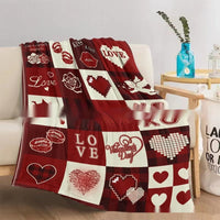 HKM-891283 Cartoon Anime Flannel Blanket for Valentine's Day and Holiday Gifting - Multiple Sizes Available