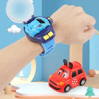 HKM-891283 Mini Watch Remote Control Car for Kids - USB Charging, Indoor/Outdoor Fun, Multi-Function Toy