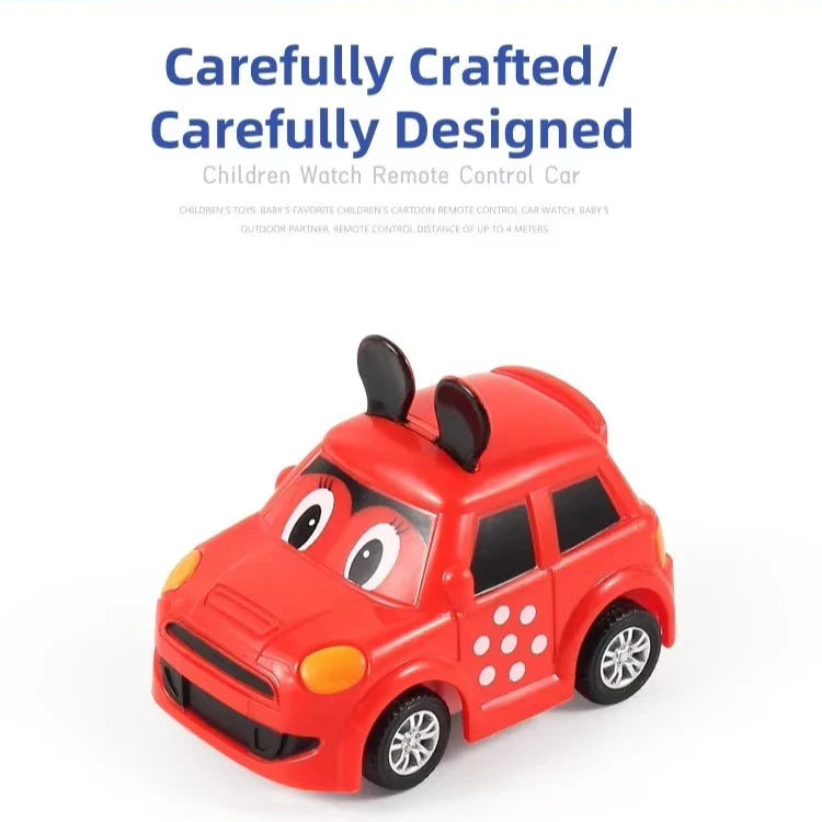 HKM-891283 Mini Watch Remote Control Car for Kids - USB Charging, Indoor/Outdoor Fun, Multi-Function Toy