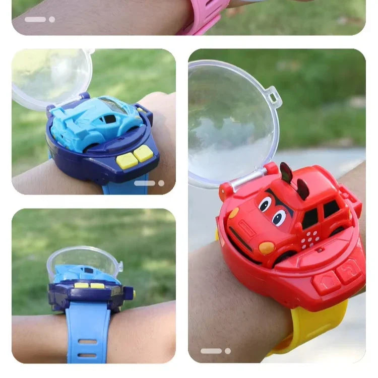 HKM-891283 Mini Watch Remote Control Car for Kids - USB Charging, Indoor/Outdoor Fun, Multi-Function Toy