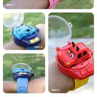 HKM-891283 Mini Watch Remote Control Car for Kids - USB Charging, Indoor/Outdoor Fun, Multi-Function Toy