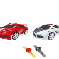 HKM-891283 Mini Watch Remote Control Car for Kids - USB Charging, Indoor/Outdoor Fun, Multi-Function Toy