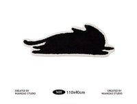 HKM-891347 Cute Cat Non-slip Absorbent Cartoon Carpet in Various Sizes
