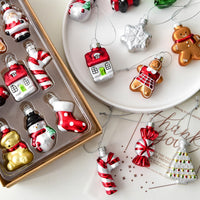 HKM-891411 Christmas Decorative Glass Snowman Pendant – National and Modern Styles