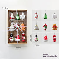 HKM-891411 Christmas Decorative Glass Snowman Pendant – National and Modern Styles