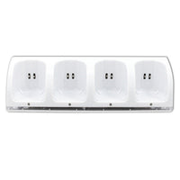 HKM-891475 WII Four-Port Charging Station with Rechargeable Batteries and USB Cable