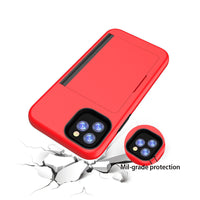 HKM-891539 Candy Color Silicone Card Case for Apple Devices - Fashionable Wallet Style with Clamshell Insert