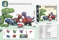 HKM-891539 DIY Take Apart Dinosaur Toy with Electric Screwdriver for Kids Ages 3 and Up