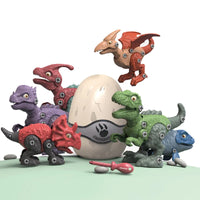HKM-891539 DIY Take Apart Dinosaur Toy with Electric Screwdriver for Kids Ages 3 and Up