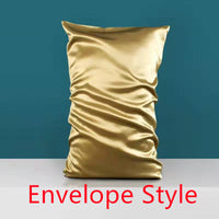 HKM-891667 Double-Sided Mulberry Silk Heavy Sleep Pillowcase - Luxury Bedding with Satin Weaving, Available in Various Colors