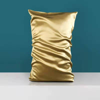 HKM-891667 Double-Sided Mulberry Silk Heavy Sleep Pillowcase - Luxury Bedding with Satin Weaving, Available in Various Colors