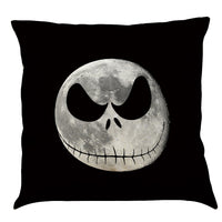 HKM-891987 Halloween Cotton Linen Cushion Cover - 45x45 Super Soft Pillowcase in Festive Colors