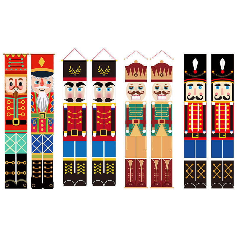 HKM-892051 Christmas Oxford Cloth Layout Props – Festive Decorative Ornaments for Home