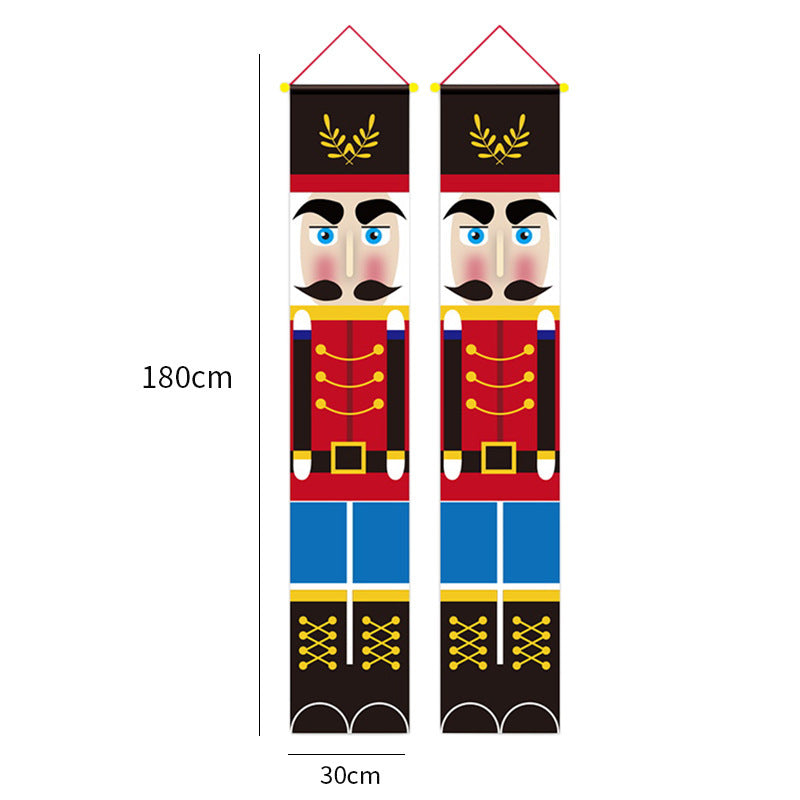 HKM-892051 Christmas Oxford Cloth Layout Props – Festive Decorative Ornaments for Home