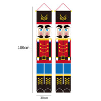 HKM-892051 Christmas Oxford Cloth Layout Props – Festive Decorative Ornaments for Home