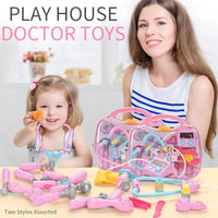 HKM-892115 Portable Doctor Role Play Toy Set for Kids, Educational Pretend Play for Ages 2-7