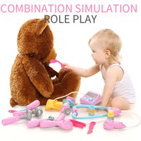 HKM-892115 Portable Doctor Role Play Toy Set for Kids, Educational Pretend Play for Ages 2-7