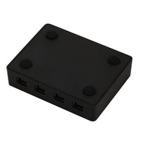 HKM-892179 4-Port USB 2.0 Switch Box for Sharing One USB Device Among Four Computers