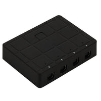HKM-892179 4-Port USB 2.0 Switch Box for Sharing One USB Device Among Four Computers