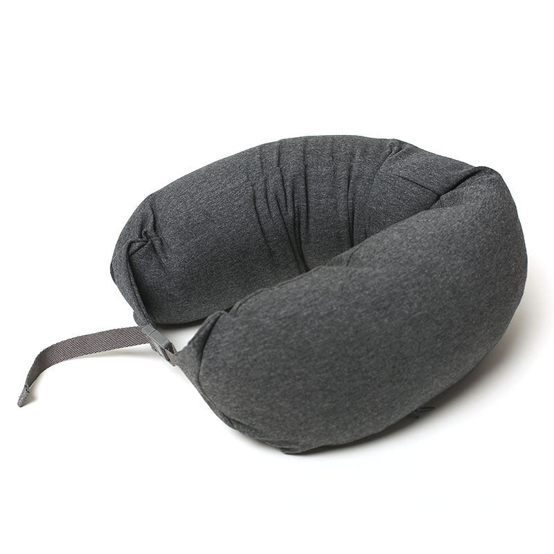 HKM-892243 U-Shaped Neck Pillow in Various Colors with Cotton Fabric and Food-Grade Foam Filler