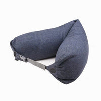 HKM-892243 U-Shaped Neck Pillow in Various Colors with Cotton Fabric and Food-Grade Foam Filler