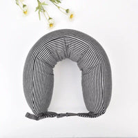 HKM-892243 U-Shaped Neck Pillow in Various Colors with Cotton Fabric and Food-Grade Foam Filler