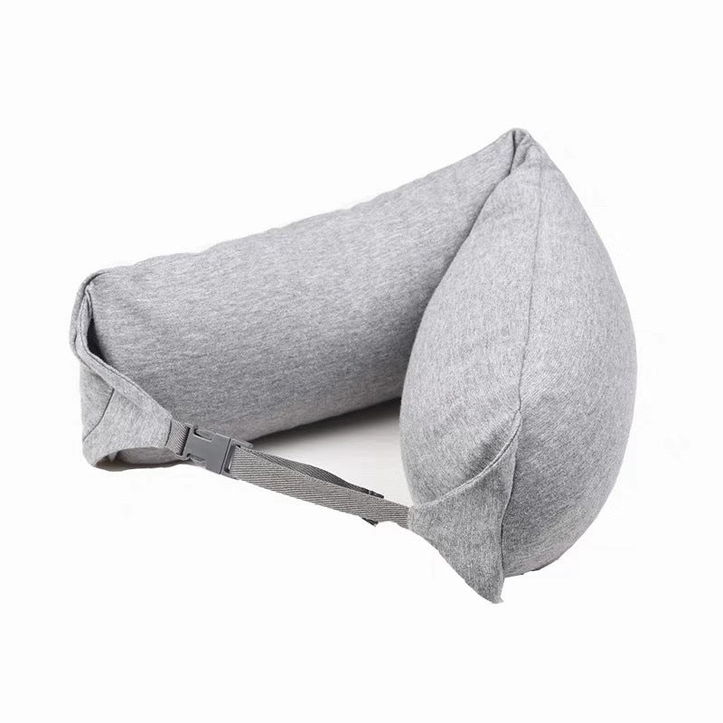 HKM-892243 U-Shaped Neck Pillow in Various Colors with Cotton Fabric and Food-Grade Foam Filler