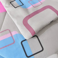 HKM-892435 3-Piece Queen Duvet Cover Set with 2 Pillowcases in Versatile Styles