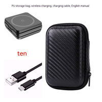HKM-892499 Folding 3-in-1 Magnetic Wireless Charger Stand for Qi-Enabled Devices
