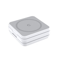 HKM-892499 Folding 3-in-1 Magnetic Wireless Charger Stand for Qi-Enabled Devices