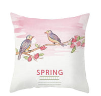 HKM-892499 Single-Sided Brushed Plain Weave Pillowcase - 45x45cm, Hand-Stitched, Digital Printing