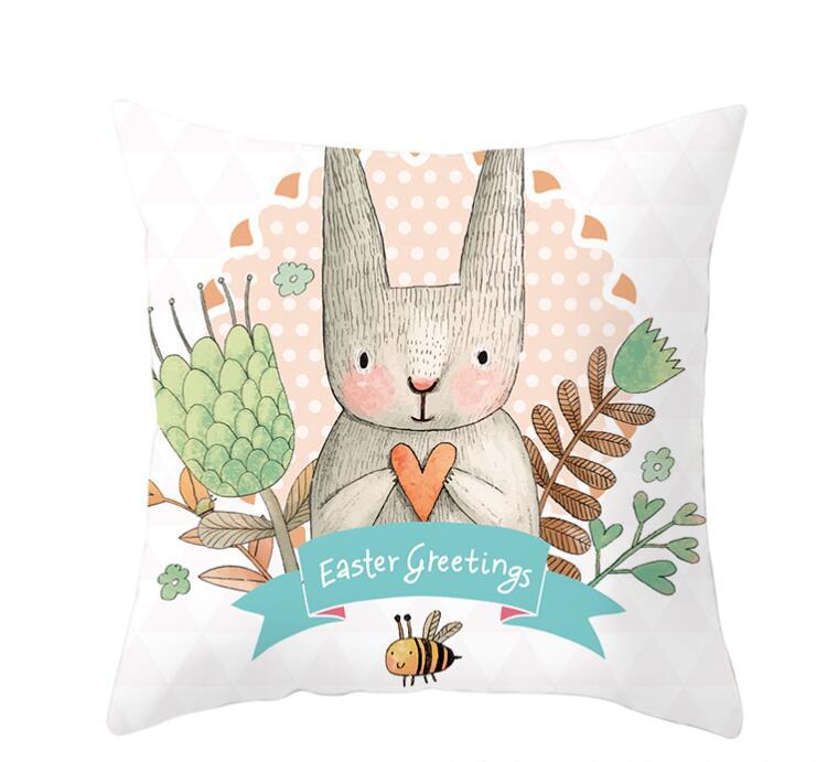 HKM-892499 Single-Sided Brushed Plain Weave Pillowcase - 45x45cm, Hand-Stitched, Digital Printing