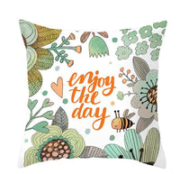 HKM-892499 Single-Sided Brushed Plain Weave Pillowcase - 45x45cm, Hand-Stitched, Digital Printing